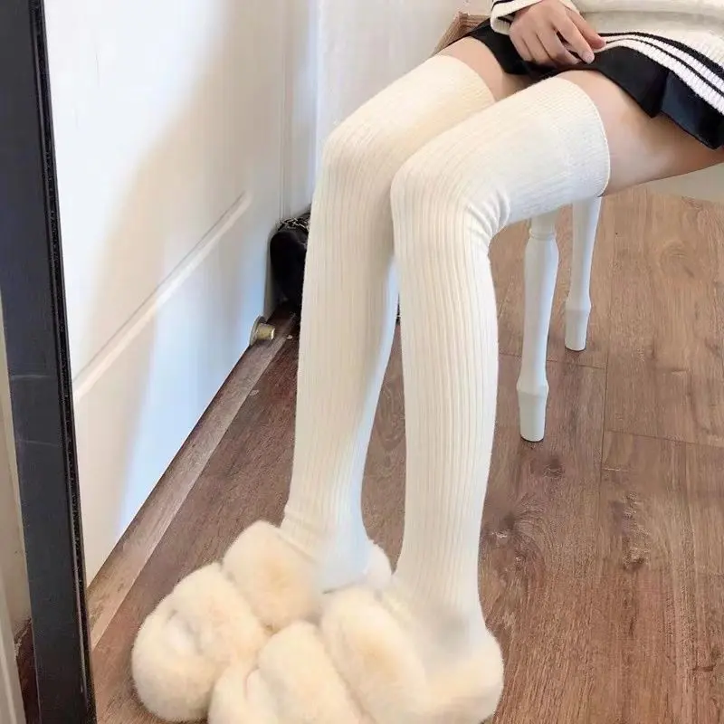 5/1PCS 2026 Autumn and Winter Essentials Over The Knee Socks for Women, Ribbed Thigh High Socks, Soft Warm Knit Knee High Socks for Fall Winter Outfits, Cute Legwear Accessories with Skirts, Dresses and Boots Fashion Womenswear