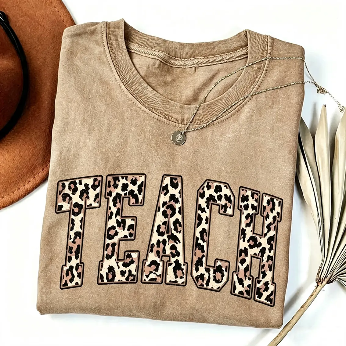 Leopard Teacher Acid Wash Shirt, Teacher Shirt, Teacher Life Shirts, Teacher Tee, Teacher, School Shirt