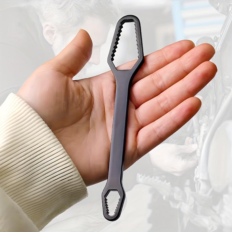 Double Head Wrench Tool, 3-17mm Universal Self-tightening Torx Wrench, Adjustable Double-ended Wrench, Ratchet, Torque(FS)