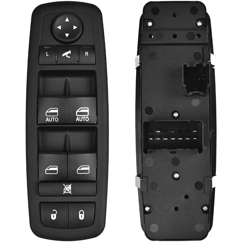 Driver Side Master Power Window Switch 9 Pins + 3Pins Compatible With 2012-2015,17-19 Dodge Grand Caravan,2013-2015 Ram 1500,2500,2015 Ram 3500,2012-2015 Town&Country Replaces# 68110867AB 68110867AA Driver Side Master Power Window Switch 9 Pins + 3Pins Compatible With 2012-2015,17-19 Dodge Grand Caravan,2013-2015 Ram 1500,2500,2015 Ram 3500,2012-2015 Town&Country Replaces# 68110867AB 68110867AA