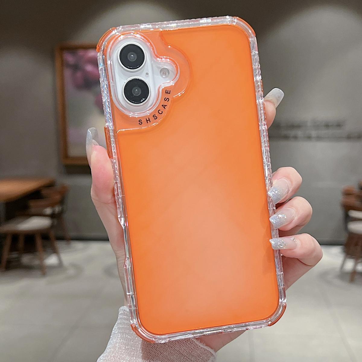 Candy Color Smartphone Case for Multiple iPhone Models (17/16/15/14/13/12 Pro Max) - Durable 3-Layer Anti-Drop Shockproof Heavy Duty Bumper Handheld Casing, Crystal Mobile Phone Accessories Candy Color Smartphone Case for Multiple iPhone Models (17/16/15/14/13/12 Pro Max) - Durable 3-Layer Anti-Drop Shockproof Heavy Duty Bumper Handheld Casing, Crystal Mobile Phone Accessories