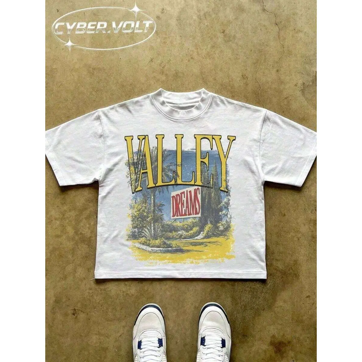 Y2K Style  Print Cotton-Shirt - Soft And Breathable, Comfortable And Vibrant Summer Streetwear Short-Sleeved-Shirt, Cool Motorcycle Design