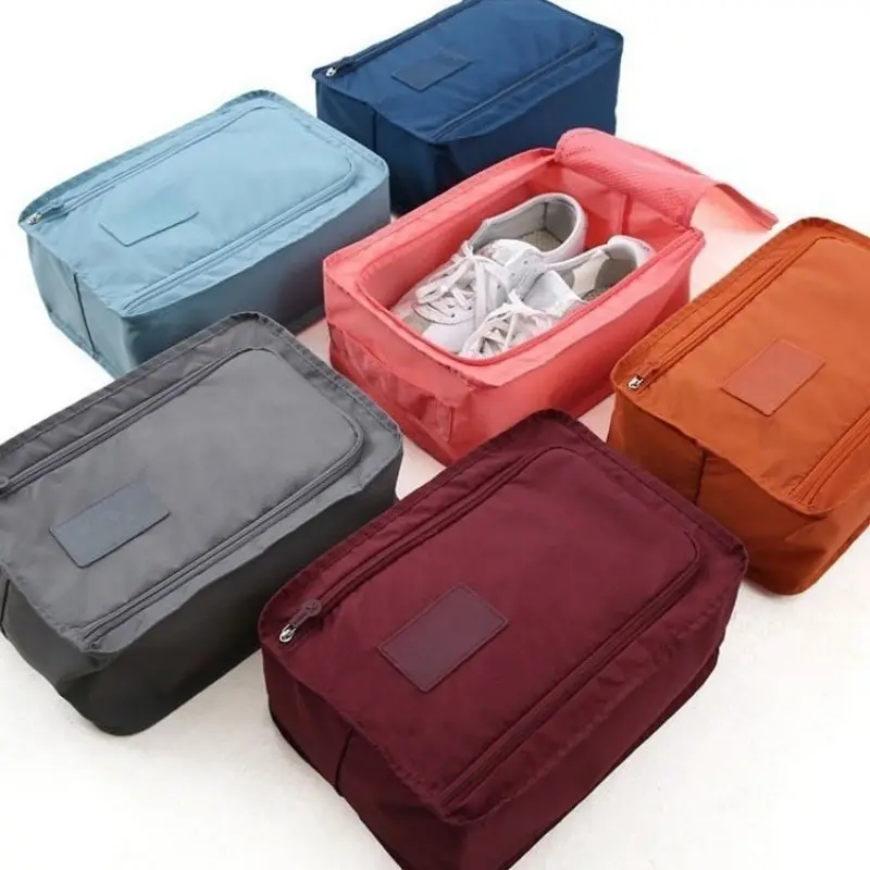 Portable Foldable Travel Shoe Bag for Women Trendy Aesthetic Chic Minimalist Shoe Organizer