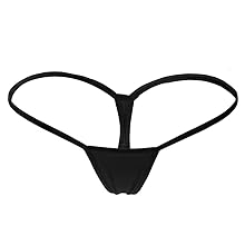 Women's Low Rise Micro Back G-string Tiny Thong Panty : Clothing, Shoes & Jewelry
