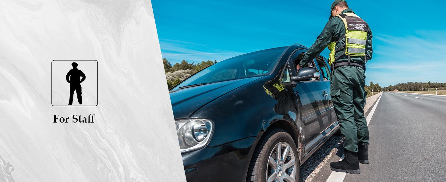 FREE SOLDIER Men's Tactical Boots 8 Inches Lightweight Combat Boots Durable Suede Leather Military Work Boot Desert Boot