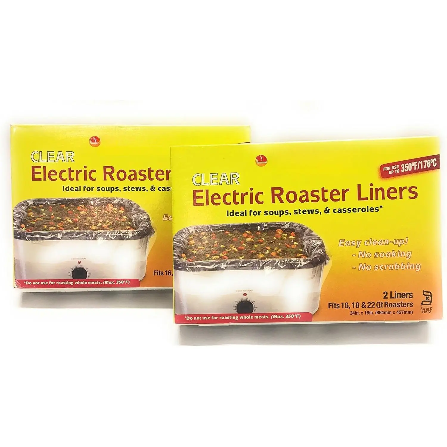 Electric Roaster Liners (2 Boxes 4 Liners)