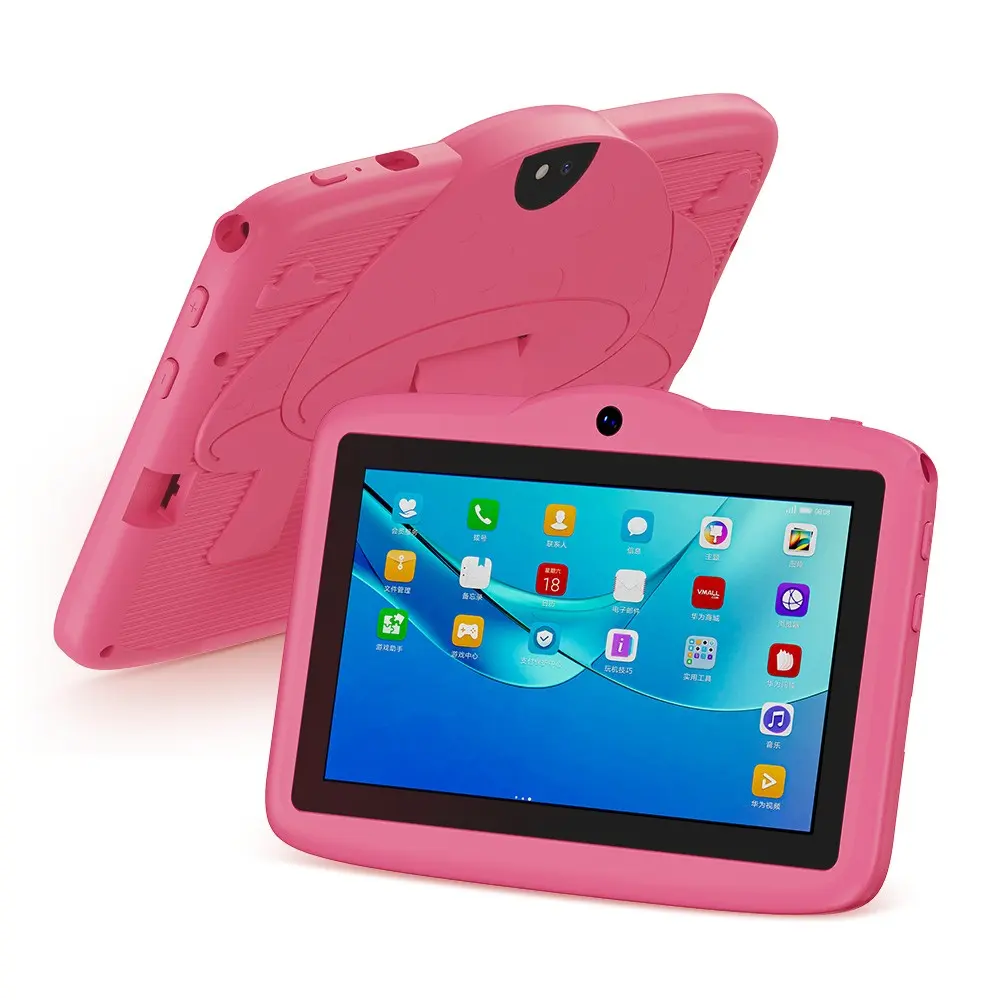 2026 New 7 Inch Kids Education Tablet, Shockproof Case, Parental Control, Learning Mode, Early Education, Interactive Books, Fun Gift