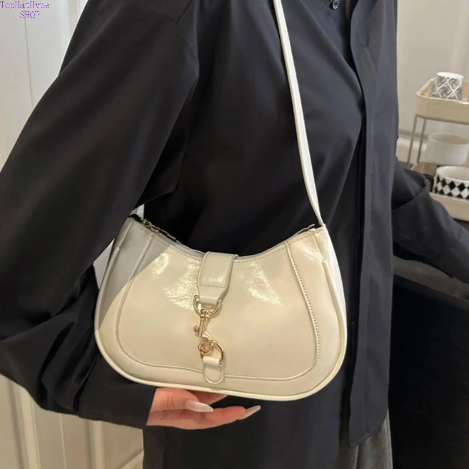 Women's 2026 New Summer Crossbody Shoulder Bag, Lightweight All-Match Casual Purse with Adjustable Strap, UVersatile Commuter Handbag for Daily Use & Travel