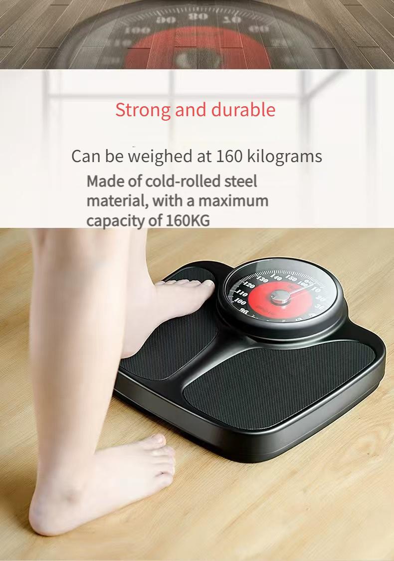 High-quality Classic Mechanical Bathroom Scale with Spring Pointer for Weighing The Human Body, Bathroom Scale Digits, Weight Scale, Bathroom Scales for Body Weight, Weight Measurement, Body Weight Scale, Elegant Scale, Timeless Scale