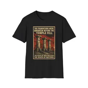 Patriotic Anti Marxist American Pride Graphic T-Shirt for Men 1pc