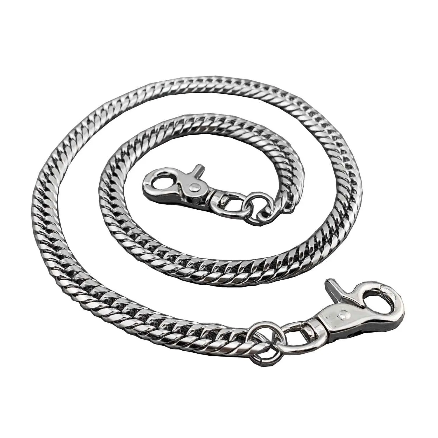9mm Stainless Steel Biker Wallet Chain Curb Punk Metal Pants Key chain