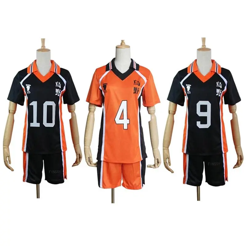 Hai Karasuno kyuu!! Shoyo Hinata kageyama tobio Yu Nishinoya  Cosplay Costume High School Volleyball Uniforms