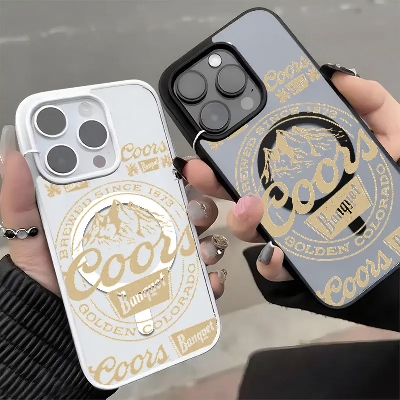 Coors Banquet Vintage Brew Style Phone Case for Samsung iPhone 17/16/15/14/13/12/11 Plus Pro Max - Colorado Gift, Smartphone/Cellphone/Handheld Devices Accessories (A17)