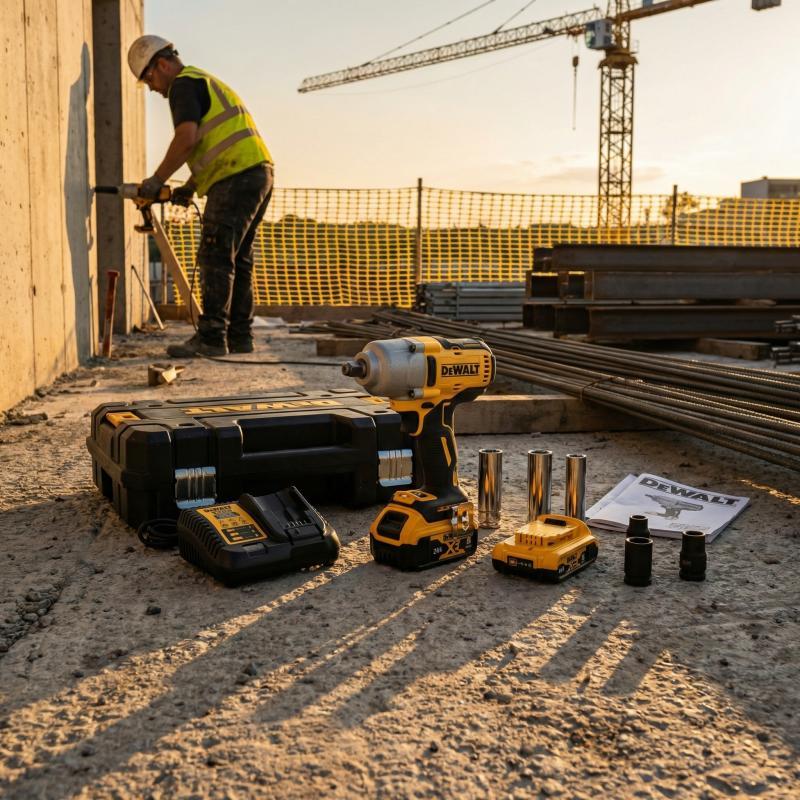 Dewalt DCF900 Cordless Impact Wrench:18V,850N·m,6.0Ah Li - Ion Battery,Multi - Speed,For Automotive&Industrial Tasks