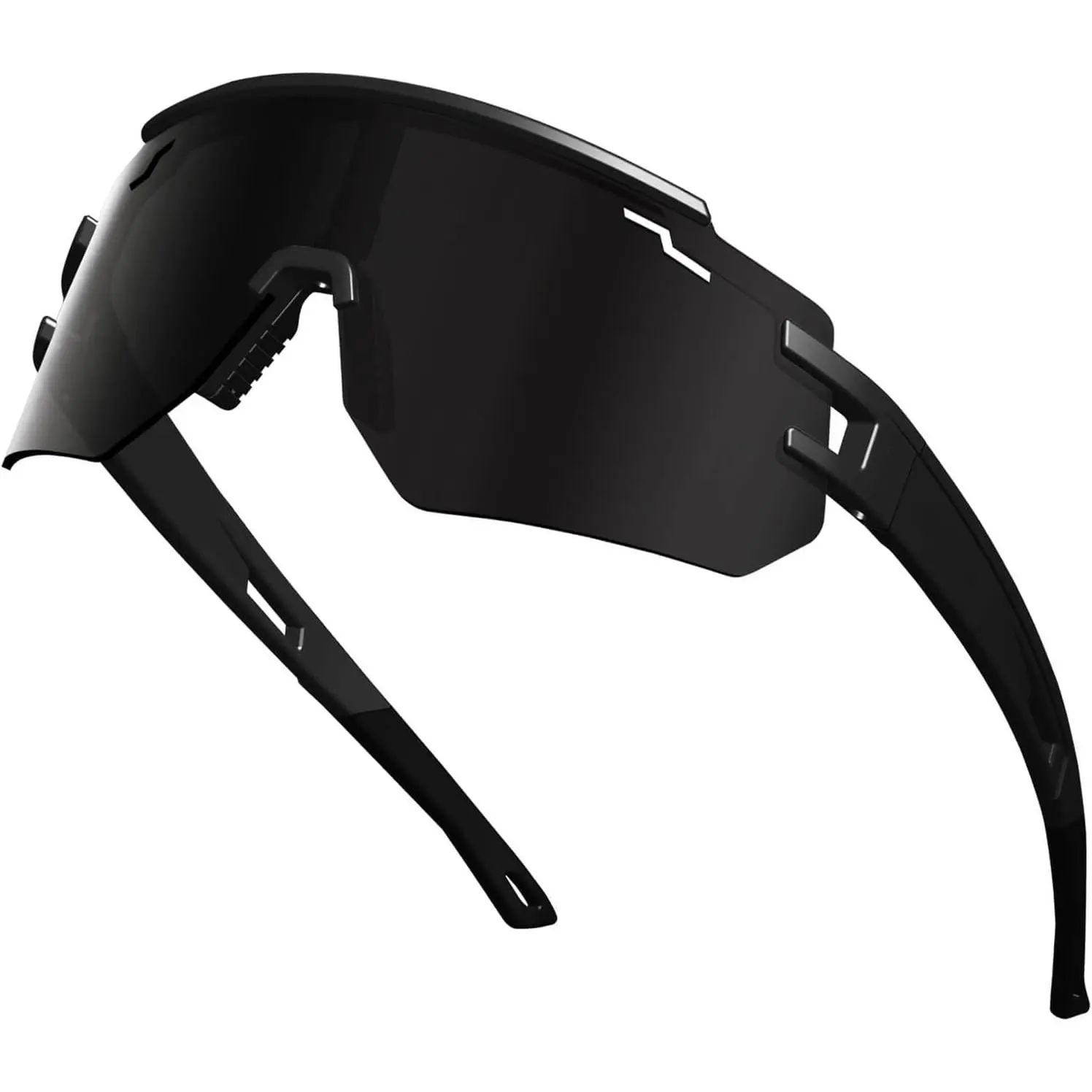 Unisex UV400 Polarized Baseball/Cycle Sunglasses - Anti-Fog Lens, Windproof Fit, Lightweight Frame for Outdoor Sports