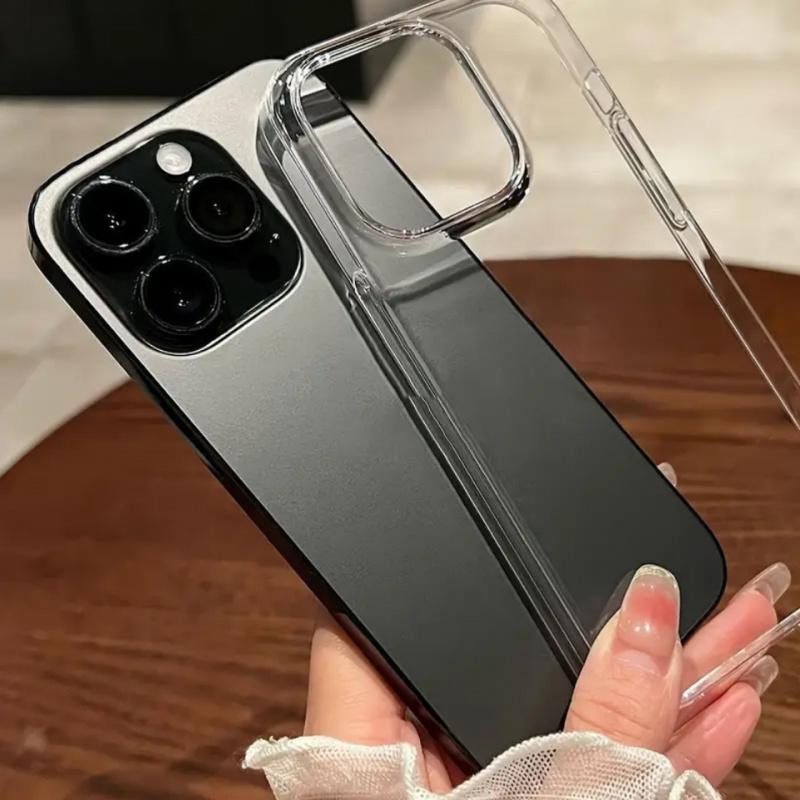 Premium Transparent Soft Tpu Shockproof Phone Case for iPhone 17 16 15 14 13 12 11 Pro Max, Durable Protective Cover