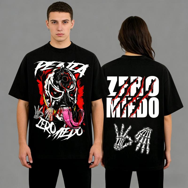 Penta El Zero Miedo v3 WWE Legendary High-Level Wrestling T-shirt 100% Cotton T-shirt Lucha Libre, Team Xtreme T-shirt, WWE Fan T-shirt, WWE Event Apparel