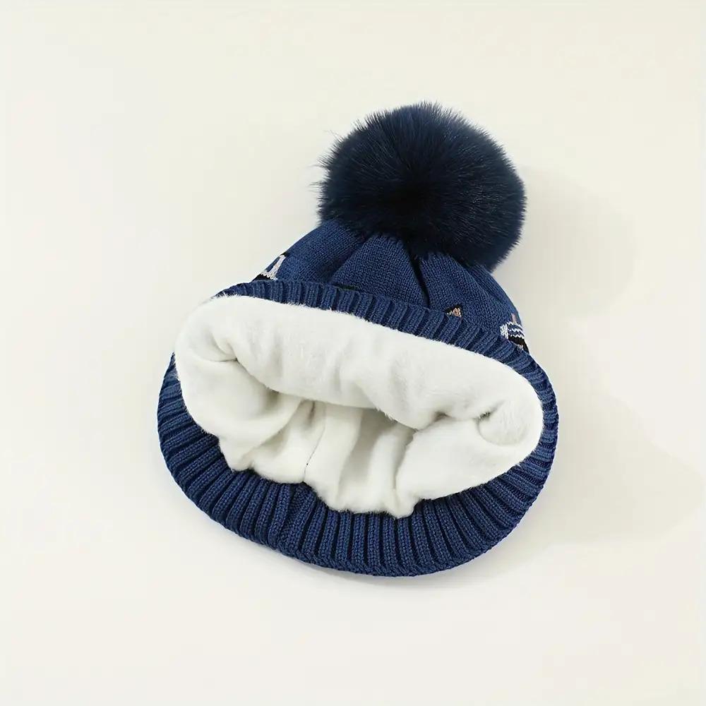 2pcs Boys' Winter Warm Hat & Scarf Set with Truck & Car Winter Adventure Print - Thick Knit Balaclava & Beanie, Elastic Fit for Outdoor Play, Christmas & Thanksgiving Outfits, Cozy Cold-Weather Clothing (Light Grey, Navy, Red, Blue, Black) - Hand Washable