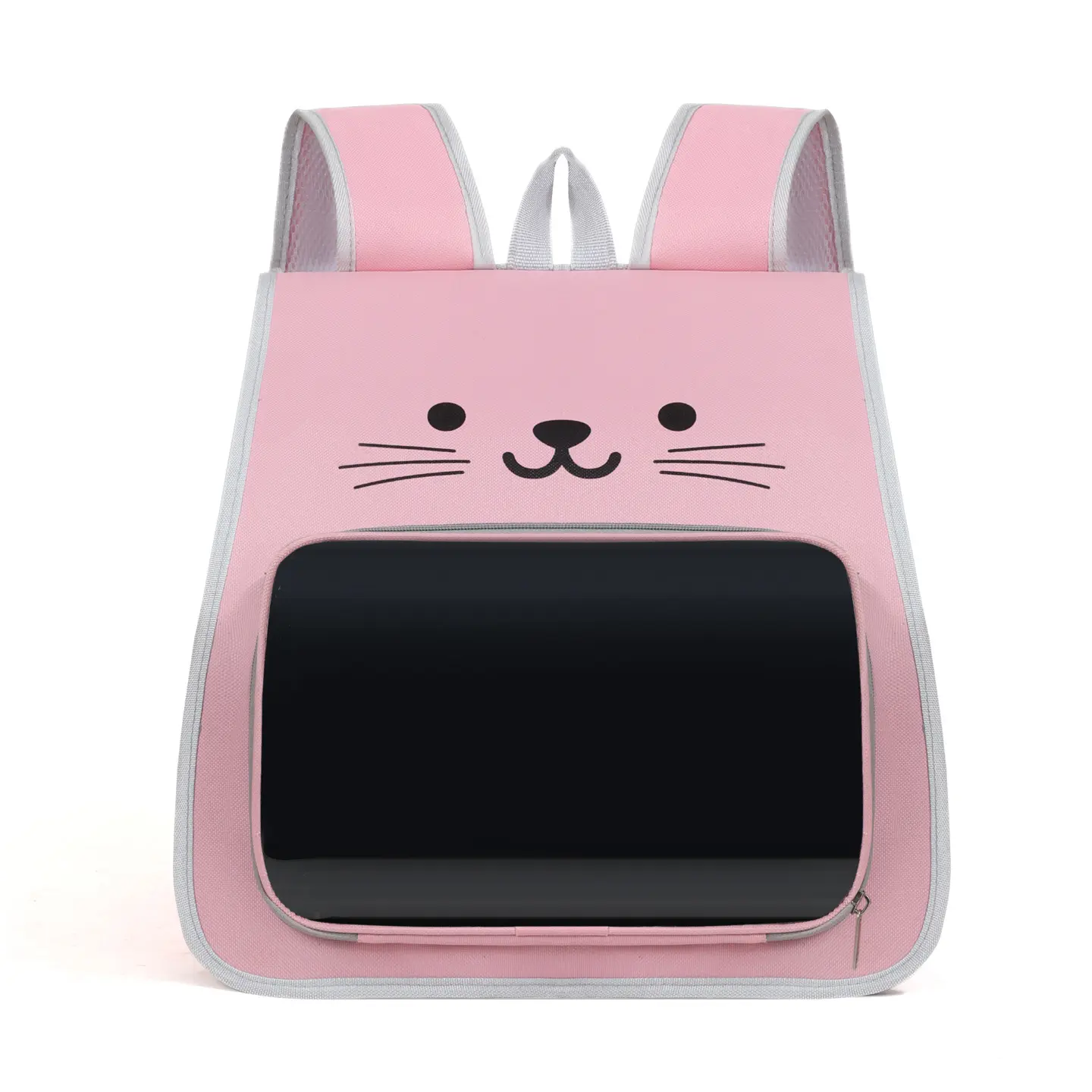 Large Cat Carrier Backpack with Space Window - Breathable & Foldable Travel Bag for Cats, Anti-Anxiety Design for Outdoor Adventures