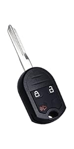 Key Fob Replacement Fits for Ford Explorer 2001-2015 Mustang Expedition Edge Focus Taurus Escape Flex Focus Fusion Lincoln Navigator Sable CWTWB1U793 Keyless Entry Remote Control OUC6000022