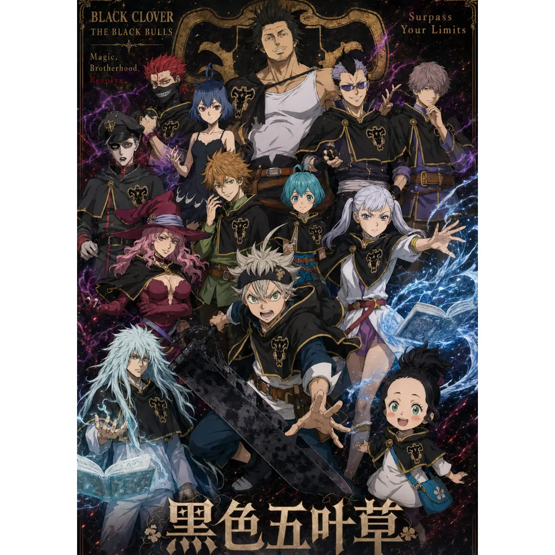 LIVE-Black Clover Anime Trading Cards Collection