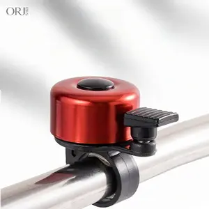 2PC Mini Thumb Bike Bell Multicolor Small Ring Chime For MTB Folding Bicycle Outdoor Cycling Safety Accessory