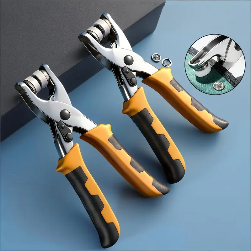 Leather Punch Eyelet Tool Belt Hole Punch Pliers, Hole Puncher Eyelet And Snap Setting Pliers Great for Crafts, Dog Collars