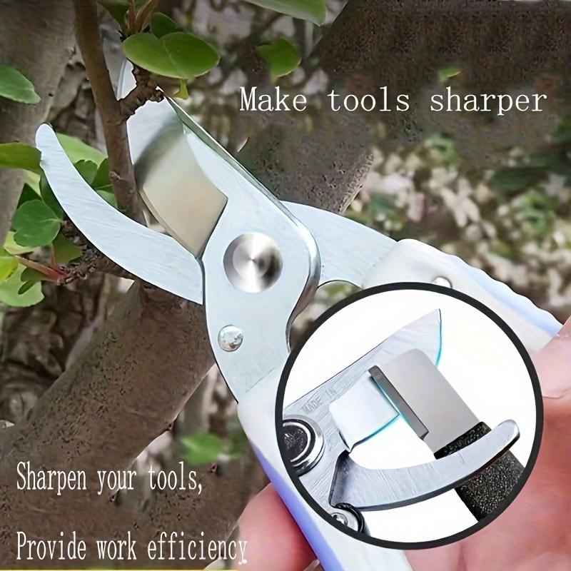3 Count Precision Edge Knife Sharpening Tool,Knife Sharpening Stone For Blade,Professional Kitchen Knife Sharpener,Lncluding Garden Shears.Colors are random.