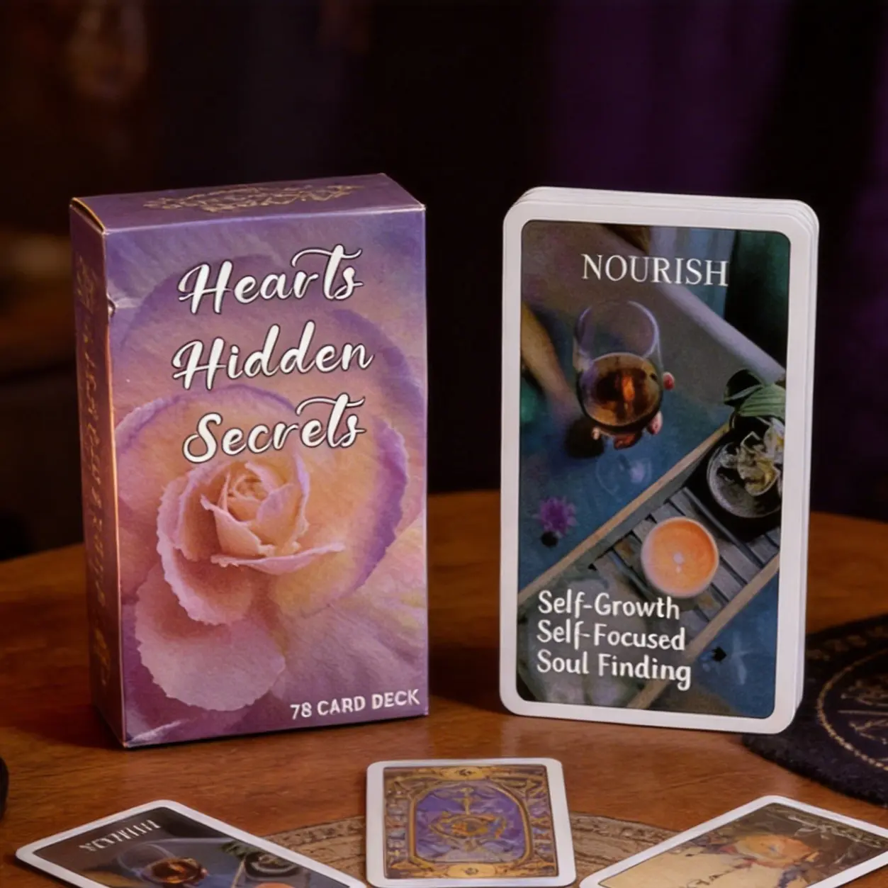 78-Card Tarot Deck for Beginners, Party Divination Board Game, Fate Prediction Card Game, Fun & Relaxing, Soul Finding, Ideal Gift for Tarot Enthusiasts