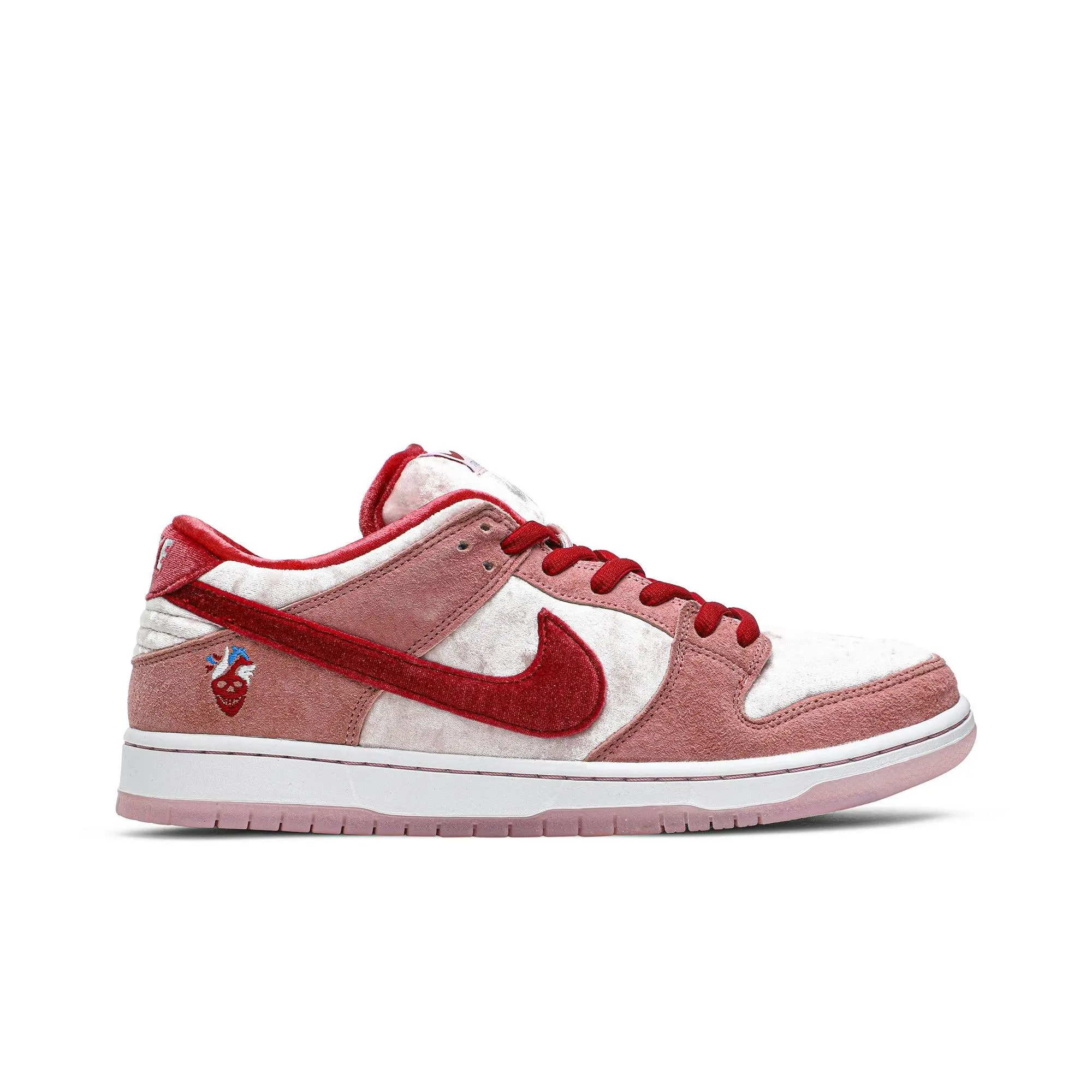 StrangeLove x Nike Dunk Low SB 'Valentine's Day' (Unisex) Bright Melon/Gym Red/Med Soft Pink sneakers CT2552 800