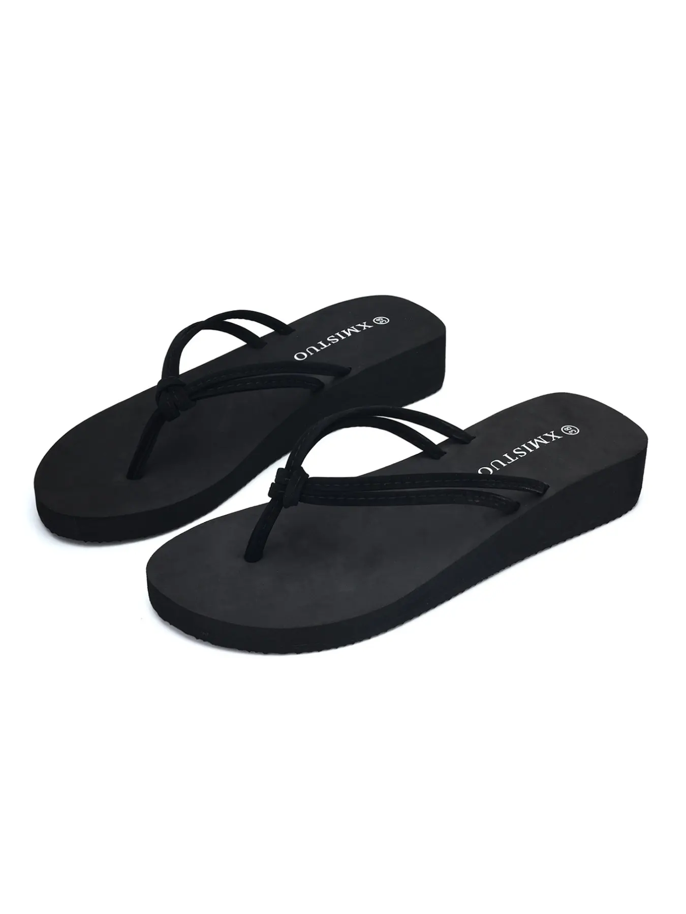 Women's Summer Sandals, Height-Boosting Slip-On Beach Shoes, Anti-Slip Outdoor Footwear, Comfortable & Stylish Design, Daily Wear Sandals
