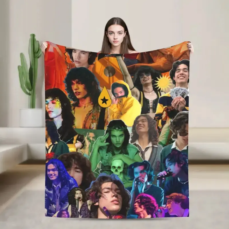 Conan Gray Blanket American Singer Super Warm Fluffy Plush Throw Blanket For Couch Chair Camping Flannel Bedspread Bed Cover