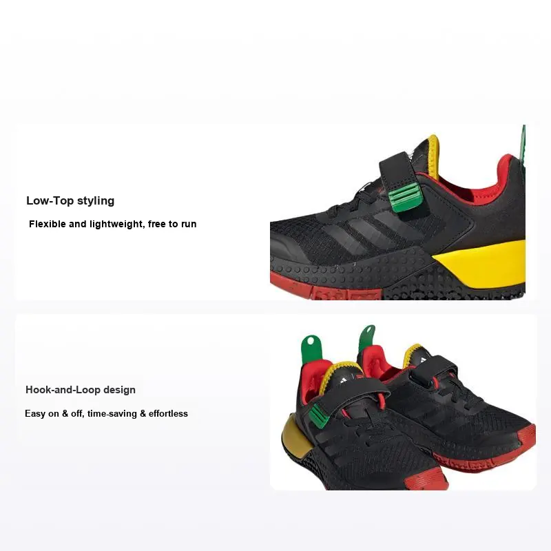 LEGO x adidas Sport DNA Little Kid 'Black Red'