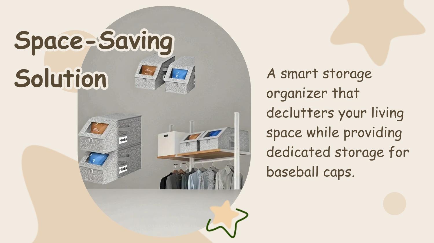 Transparent Window Baseball Cap Storage Box, Holds Up to 12 Hats, Dustproof Multi-Layer Rack, Space-Saving Organizer for Home Closet Door, Clear Storage Box