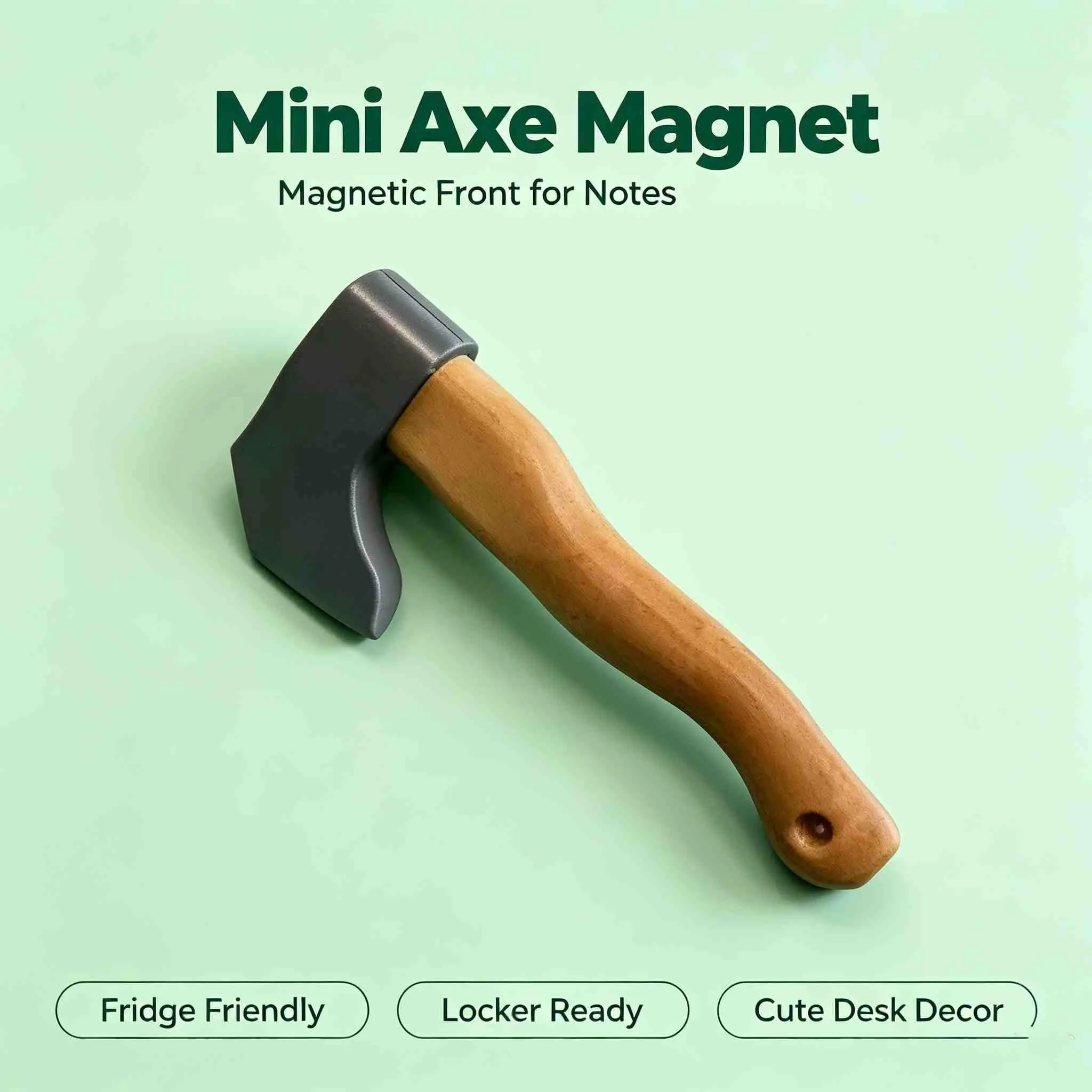 Funny Axe Fridge Magnet–Funny Knife Magnetic Fridge Stickers,Creative Refrigerator Magnets, Decorative Fridge Magnets for Kitchen, Office, Locker,Novelty Halloween Home Decor–Gag Gift ，Perfect for Halloween and Christmas gifts