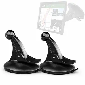 2PCS GPS Windshield Mount Holder for Garmin Nuvi, Suction Cup Car Windscreen Bracket