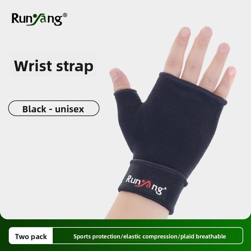Outdoor mountaineering sun protection half-finger gloves men's and women's cycling fitness non-slip gloves yoga sports protection