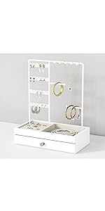 Gold Metal-Frame Free Standing Toilet Paper Holder with Phone Shelf & Tissues + Wipes Storage Tray, Floor Bathroom Holder for Large Mega Rolls, Large Rolls