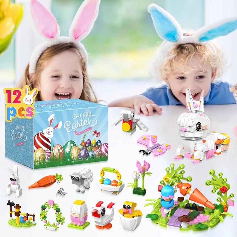 12pcs/set Prefilled Easter Eggs Easter Basket Stuffers Colorful Filled Easter Egg Gifts Easter Egg Fillers for Kids Toddlers