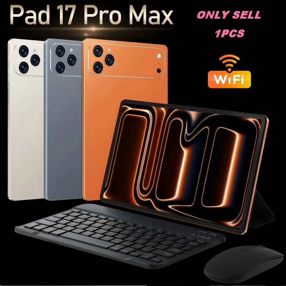 10.1-Inch Android Electronic Tablet, Tablets with Keyboard, 6gb+128GB Memory, Keyboard, Case, Mouse, Dual Cameras, Learning Software, Parental Control, Multifunctional Use