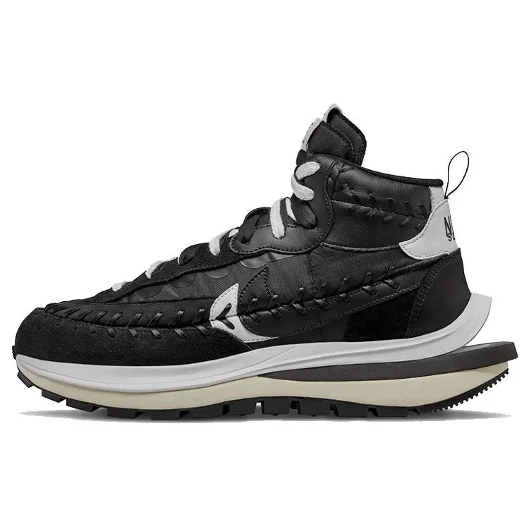 Sacai x Jean Paul Gaultier x Nike VaporWaffle Mix High-Top Lifestyle Sneakers for Men and Women Verifiable, with credentials and supporting global authentication
