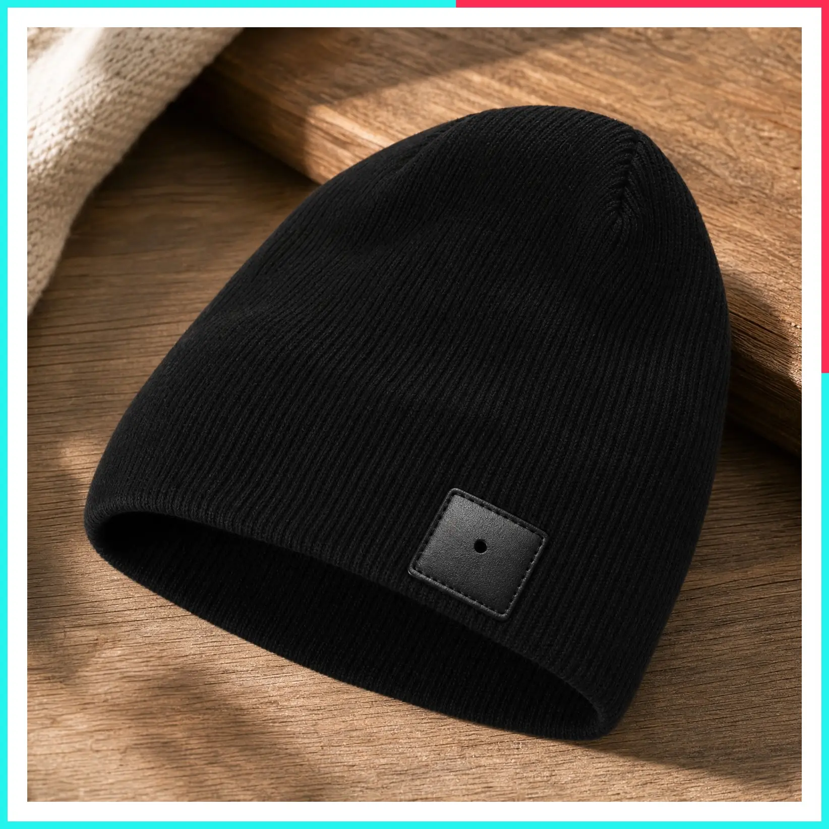 Bluetooth Beanie with HD Stereo Sound, 18-Hour Playtime & Built-in Mic, Unisex Christmas Electronic Gift Idea