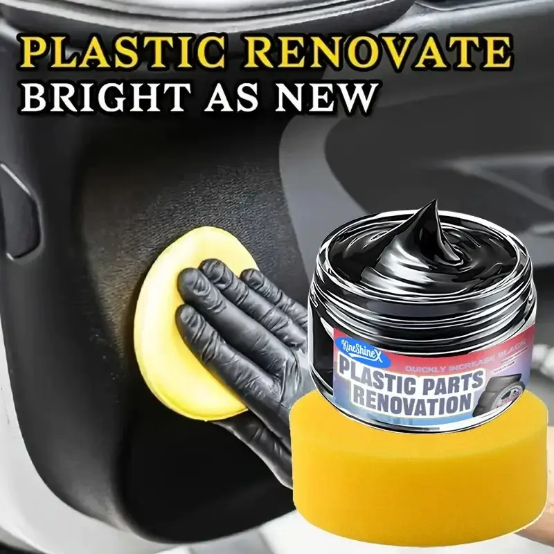 Car Interior Care Wax, Tire Repair Maintenance Balm, Plastic Parts Restoration, Automotive Beauty Treatment, Essential Car Care Product