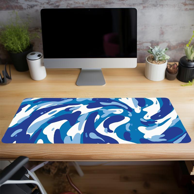 Camouflage Pattern Mouse Pad, 1 Piece Abstract Art Gaming Mouse Pad, Non-slip Mousepad for Gaming Laptop Computer Desktop Office Home Desk Accessories