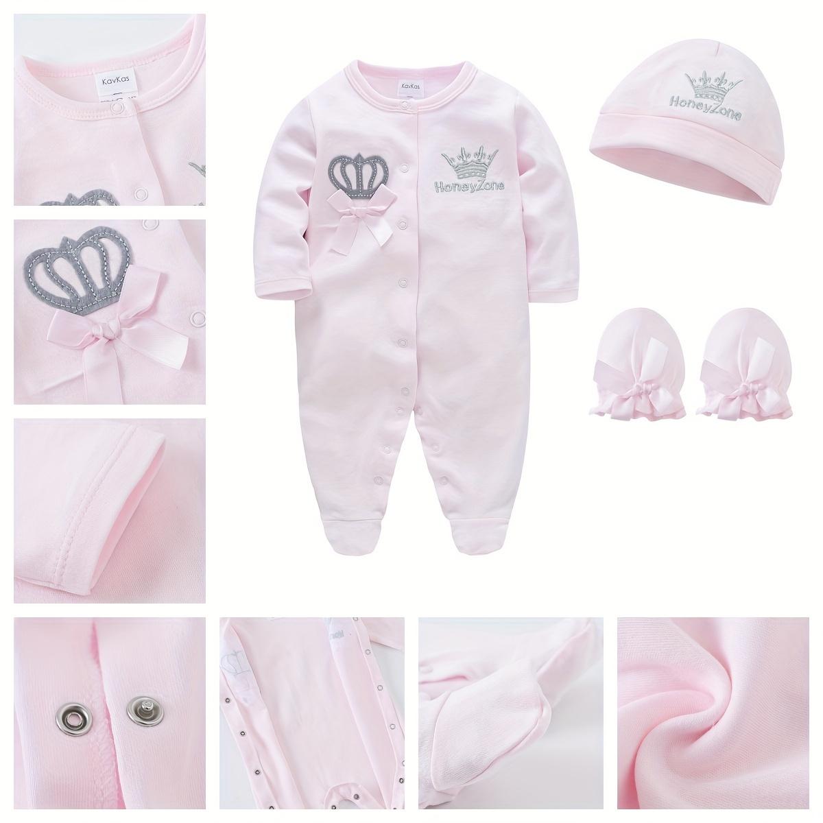 (New)Baby's Adorable Crown Embroidery Co