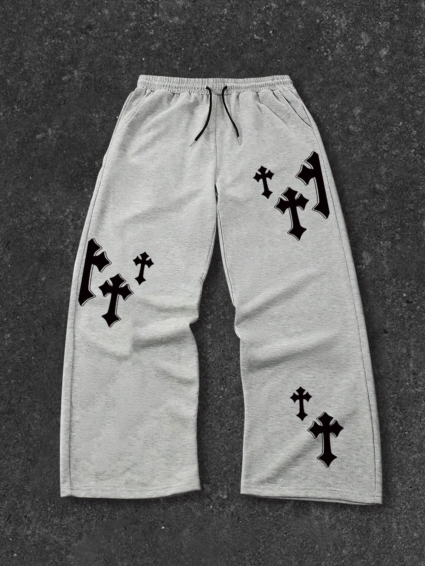 Men's Casual Fitted Sports Pants, casual sports trousers, Street Style Joggers, Fashion Essential for All Seasons, Moderate Fabric Thickness