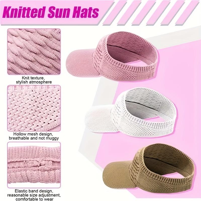 Fashionable Solid Color Sun Hat for Women - Lightweight and Breathable Sun Protection Hat for Summer Activities