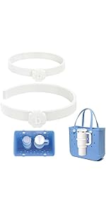 6Pcs Accessories Inserts Hooks for Bogg Bag, Carabiner Keychain, Key Holder Charms Compatible with Bogg Bags, Beach Bag Organizer 6Pcs Accessories Inserts Hooks for Bogg Bag, Carabiner Keychain, Key Holder Charms Compatible with Bogg Bags, Beach Bag Organizer