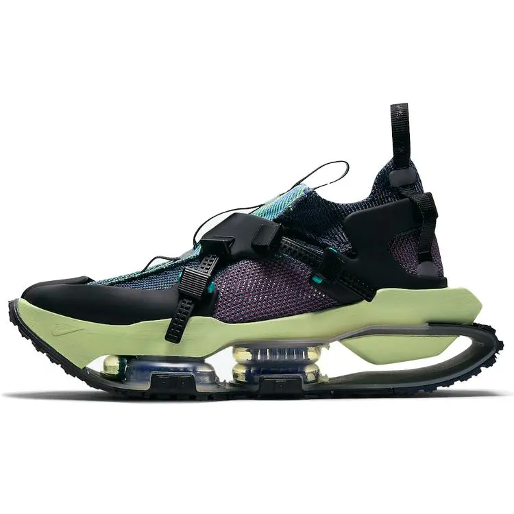 Nike ISPA Road Warrior Clear Jade Mesh Running Shoes for Men and Women with Zoom Air Cushioning, Split-Toe Design, Lightweight, Slip-Resistant, and Durable Verifiable, with credentials and supporting global authentication
