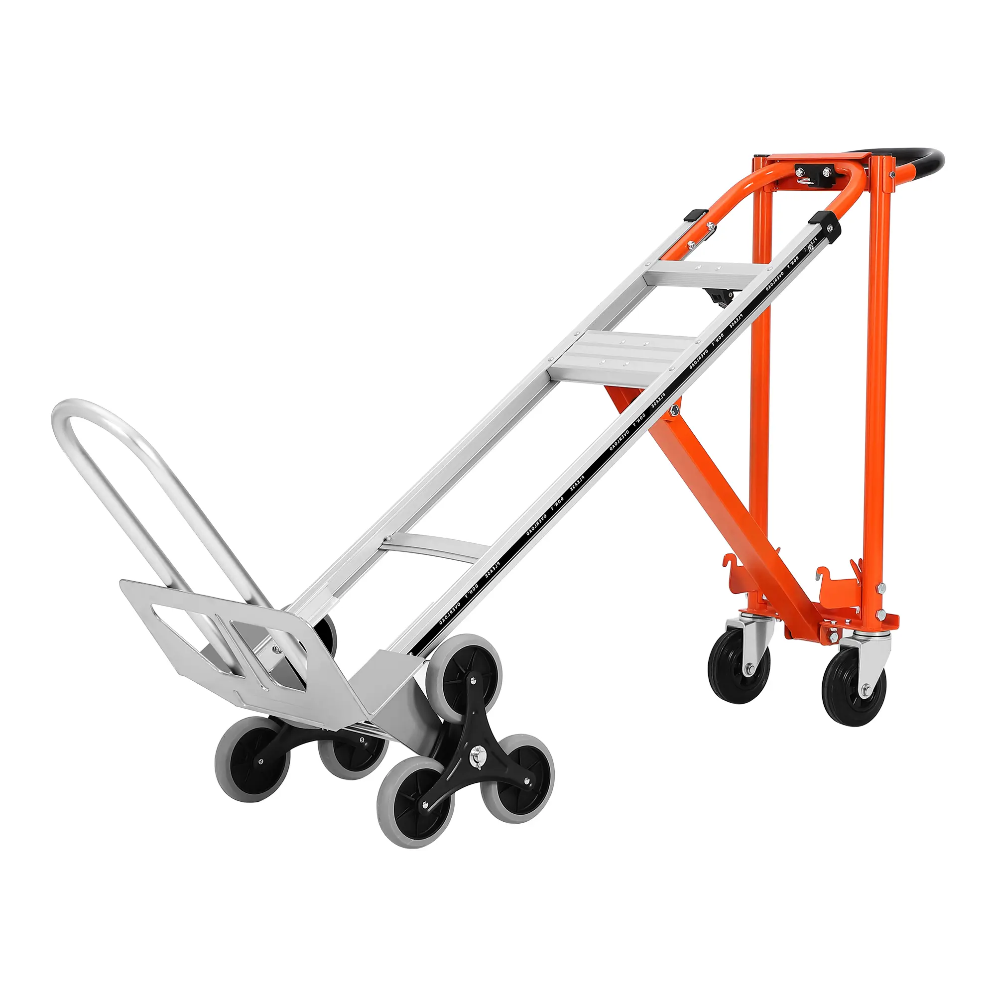 Tangerine silver stair-climbing model